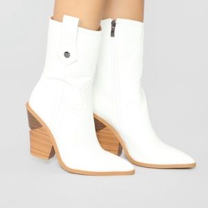 Cowboy boots.